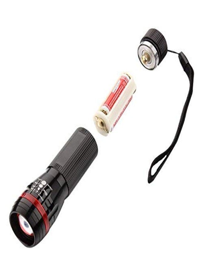 Lista High Power Zoom LED Flashlight with Adjustable Torch with 3 Mode - Image 1